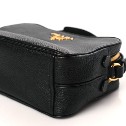 Prada Vitello Phenix Camera Bag Black 10 of 10