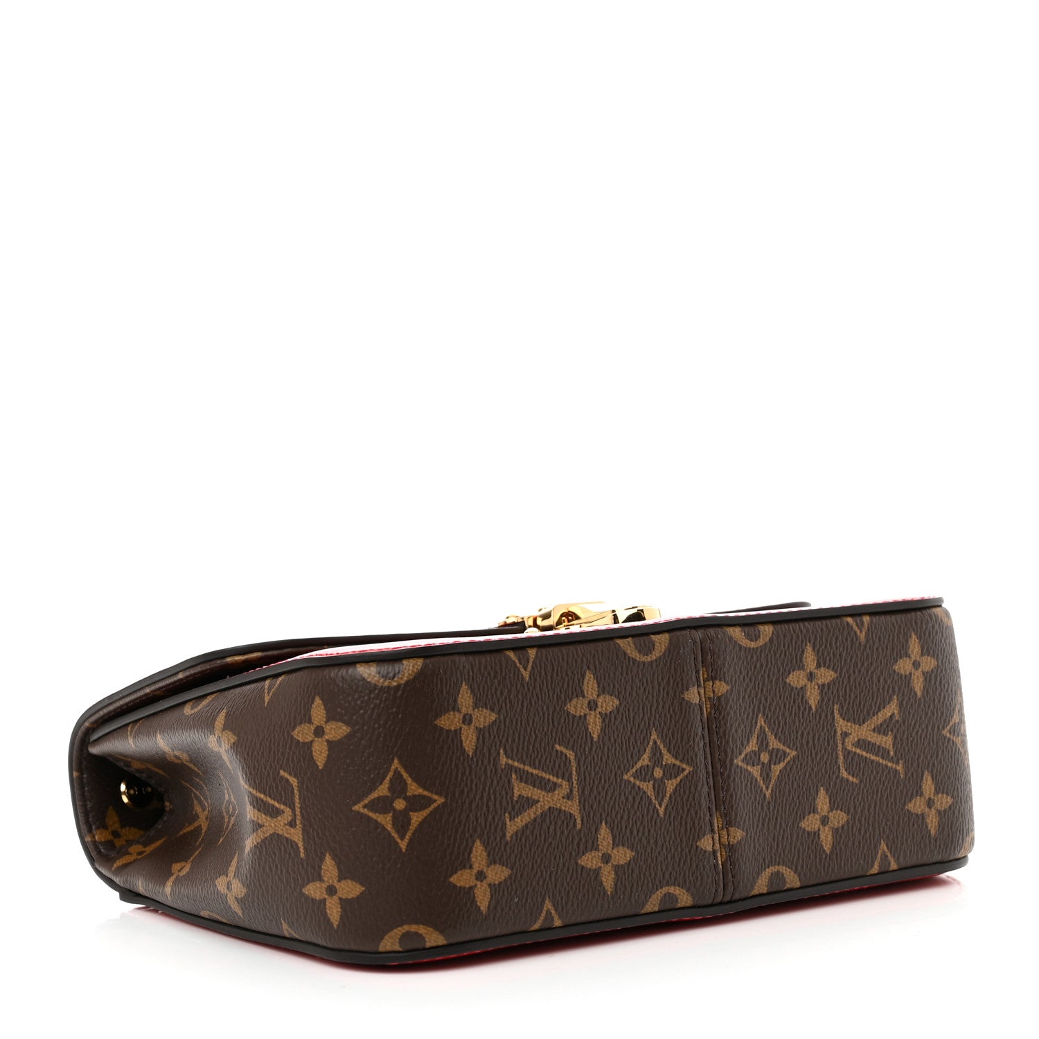 Louis Vuitton Patent Calfskin Monogram Cherrywood BB Scarlet 4 of 9