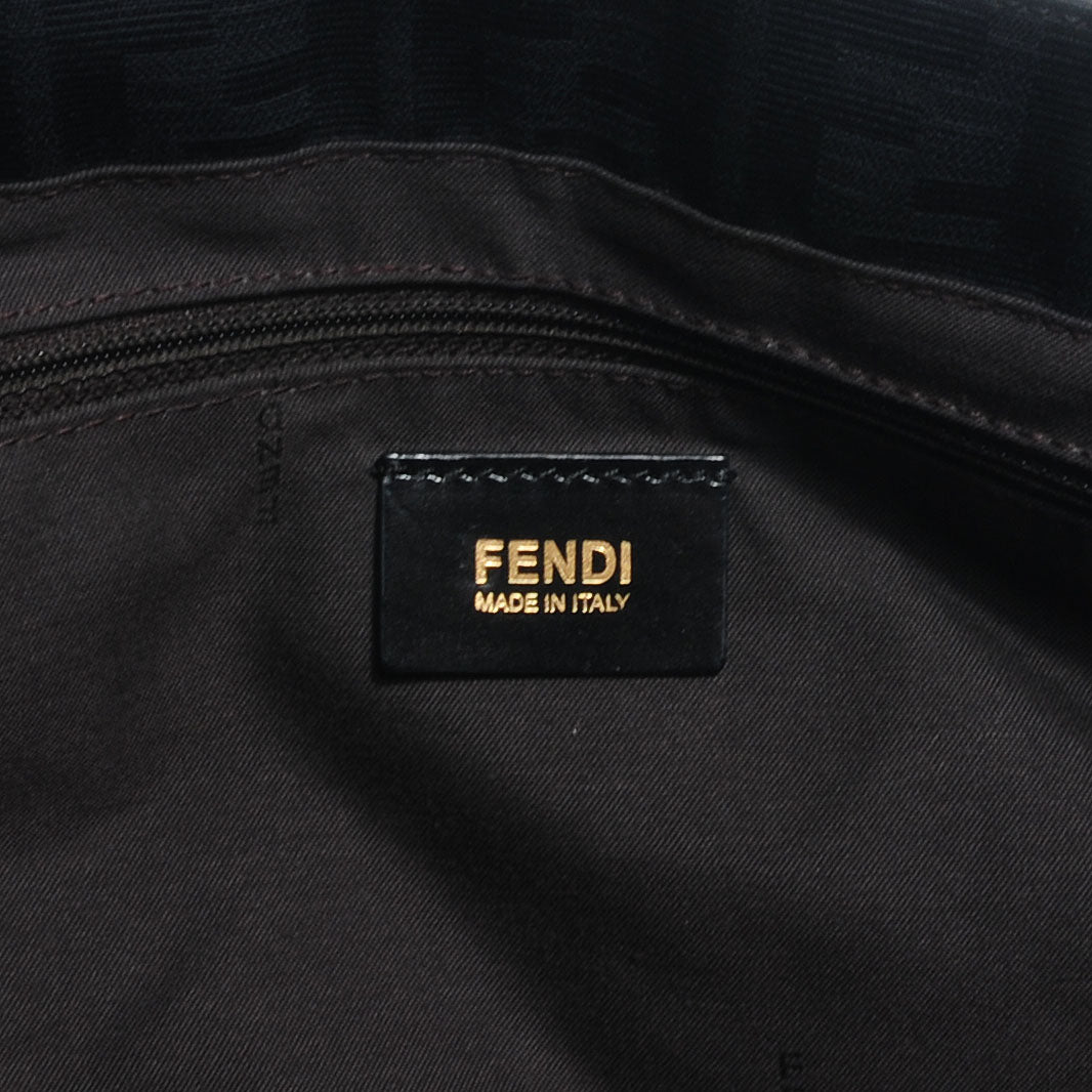 Zucca Enamel Mia Shoulder Flap Black