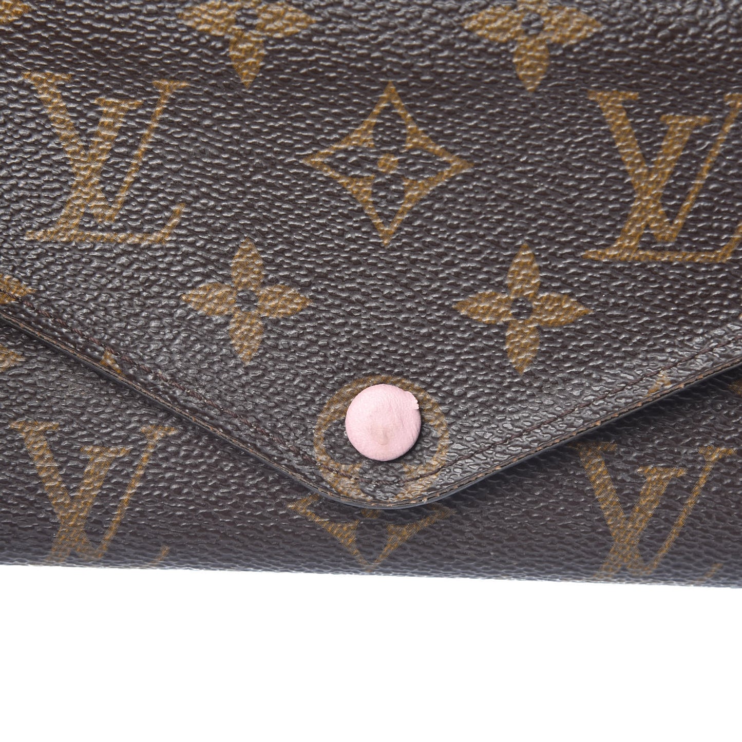 Monogram Josephine Wallet Rose Ballerine