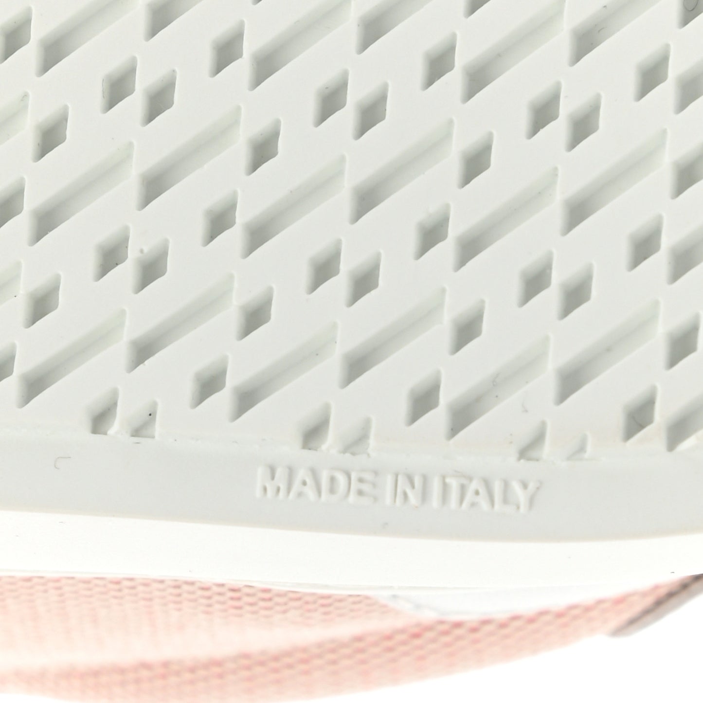 Calfskin Canvas Day Sneakers 36 Framboise White