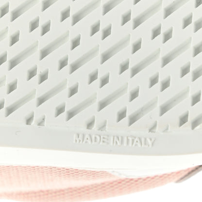Hermes Calfskin Canvas Day Sneakers 36 Framboise White 7 of 9