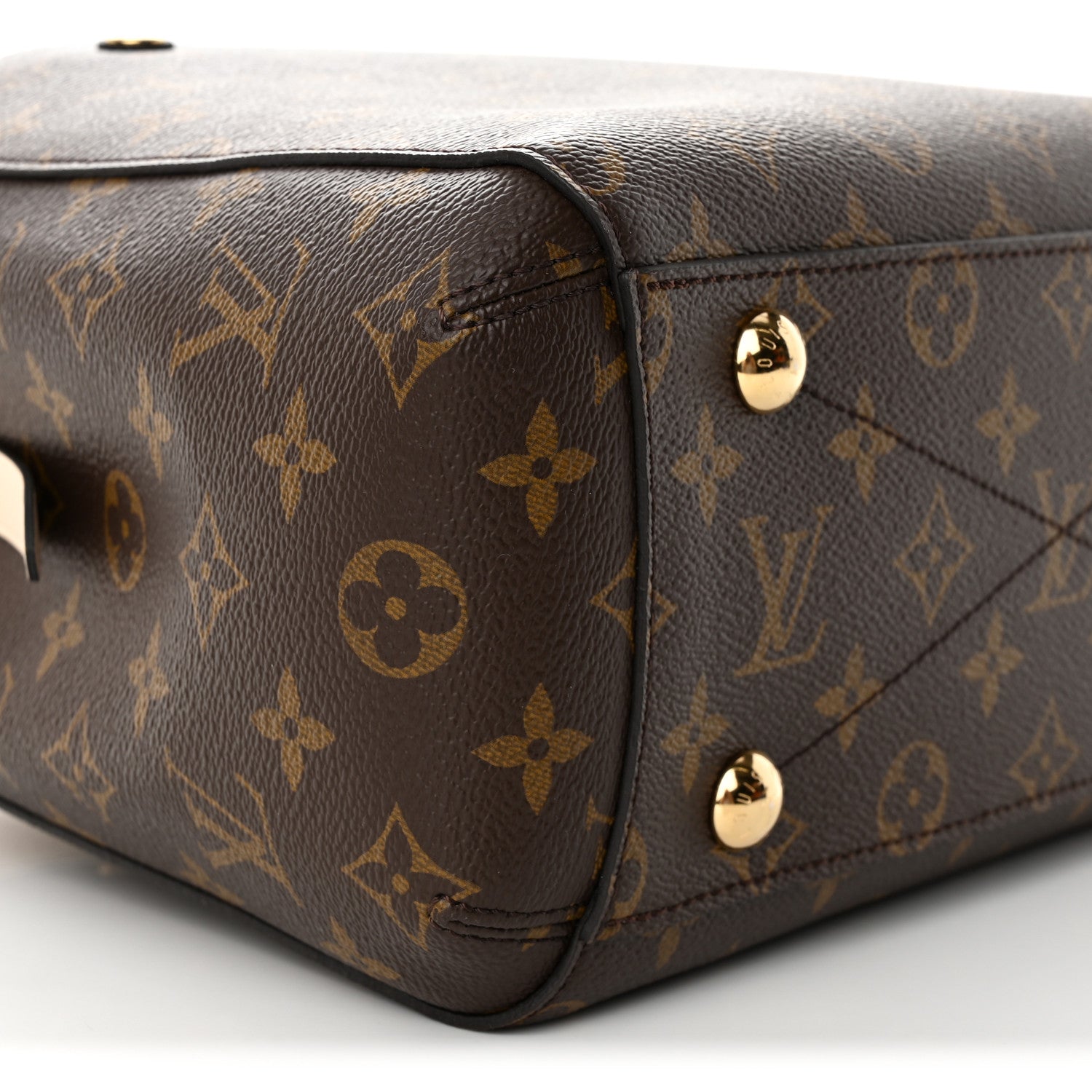 Louis Vuitton Monogram Braided Montaigne BB Creme Beige 9 of 10