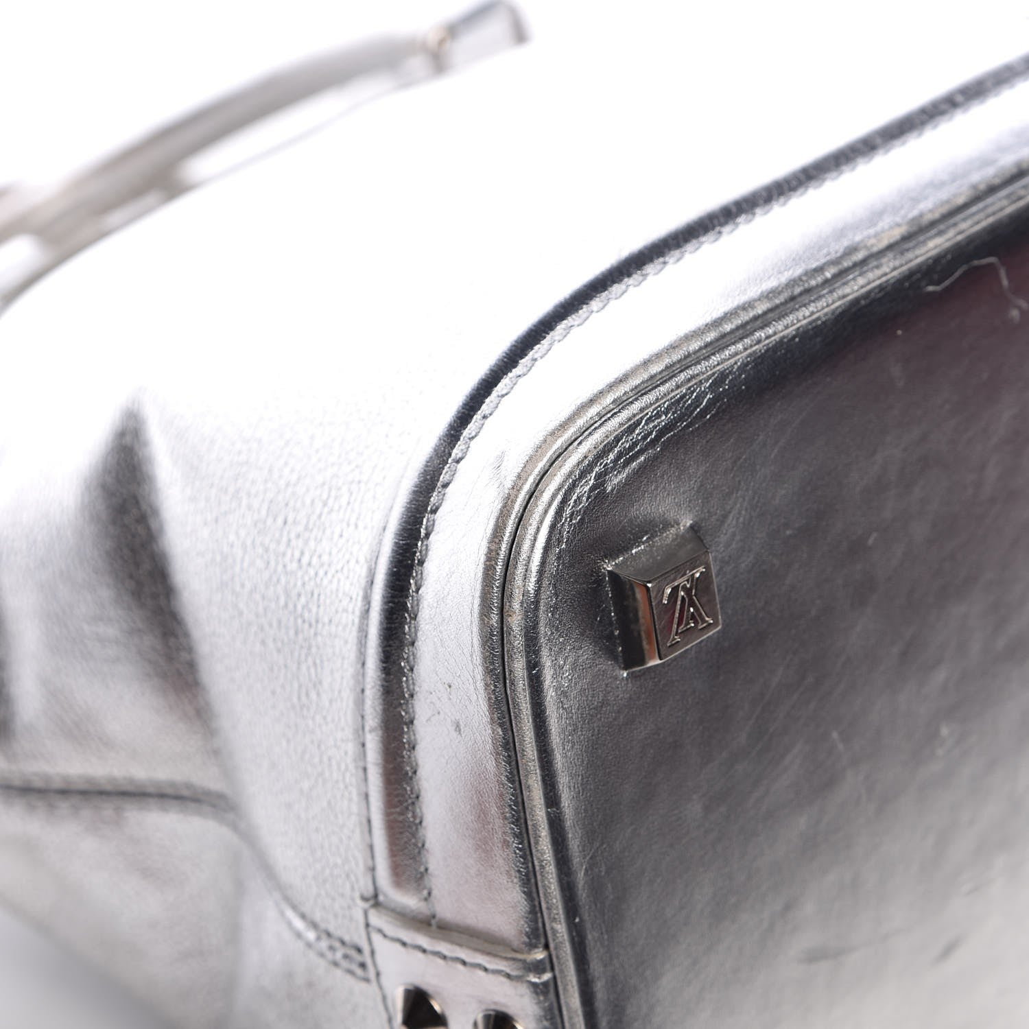 Louis Vuitton Suhali Lockit MM Silver 15 of 17