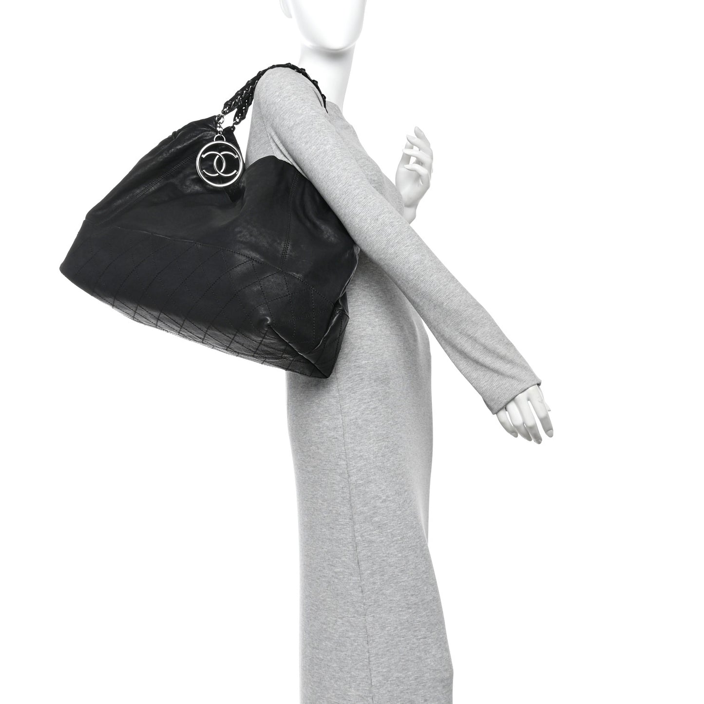 Calfskin Baby Coco Cabas Black