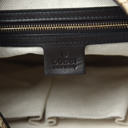 Gucci Monogram Margaux Calfskin Medium Emily Hobo Beige Ebony Cocoa 6 of 11