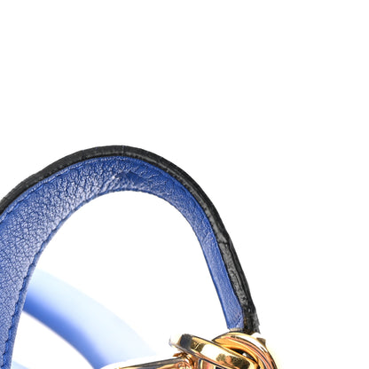 Loewe Calfskin Medium Puzzle Bag Electric Blue 14 of 17