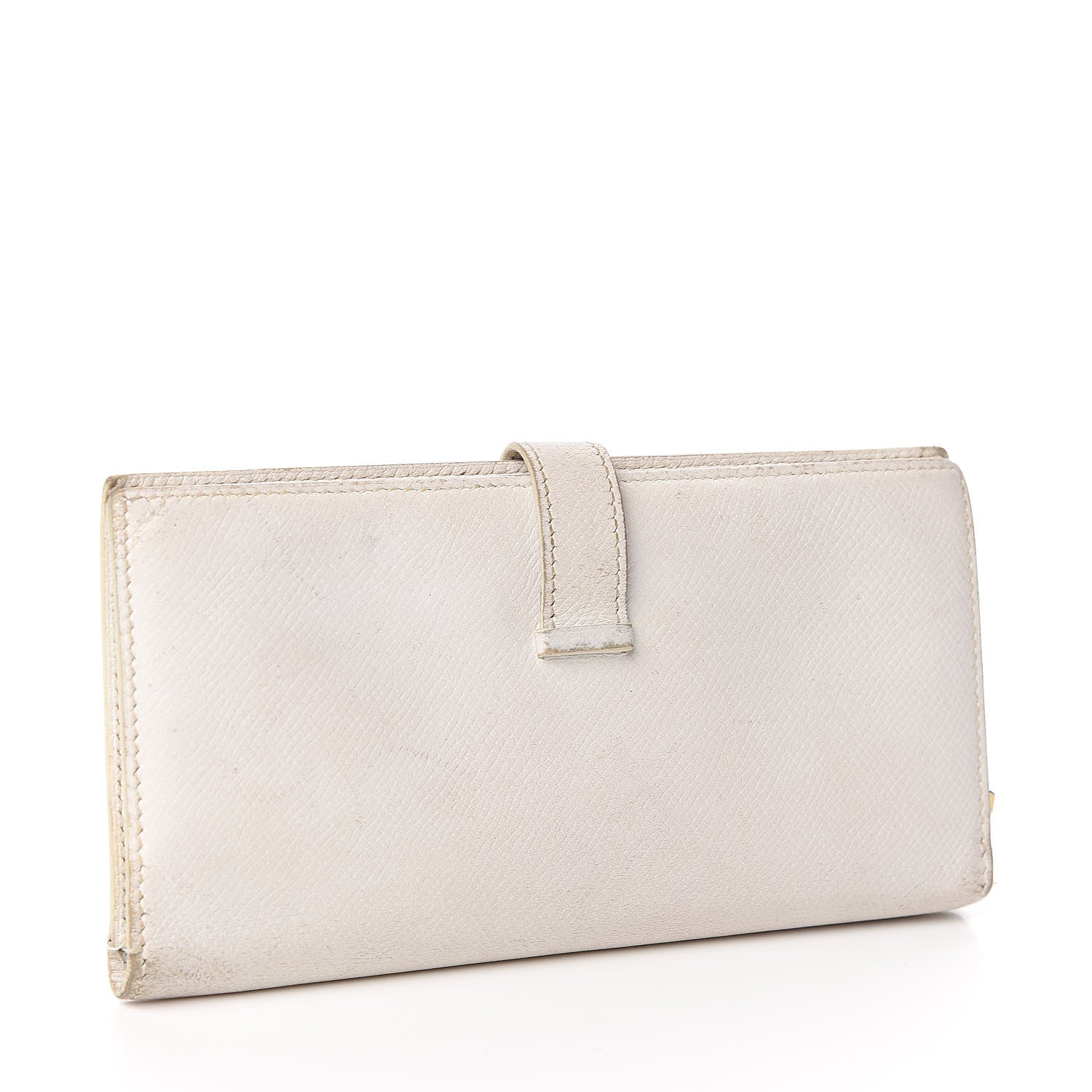 Hermes Epsom Bearn Wallet White 3 of 13