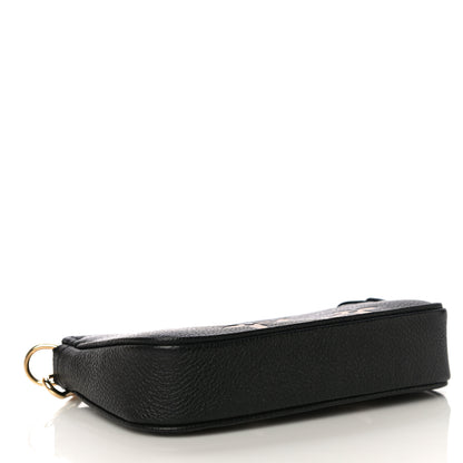 Louis Vuitton Empreinte Monogram Giant Mini Pochette Accessories Black 3 of 9