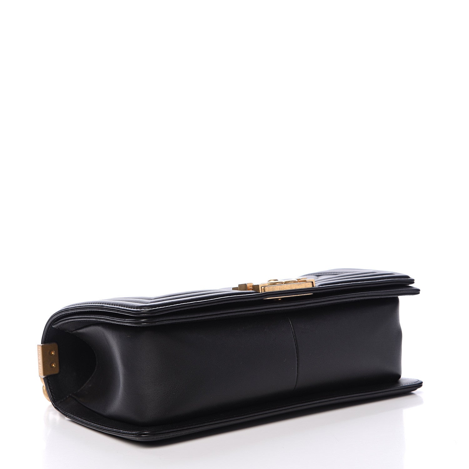 Chanel Calfskin Quilted Medium Boy Flap Black 3 of 12