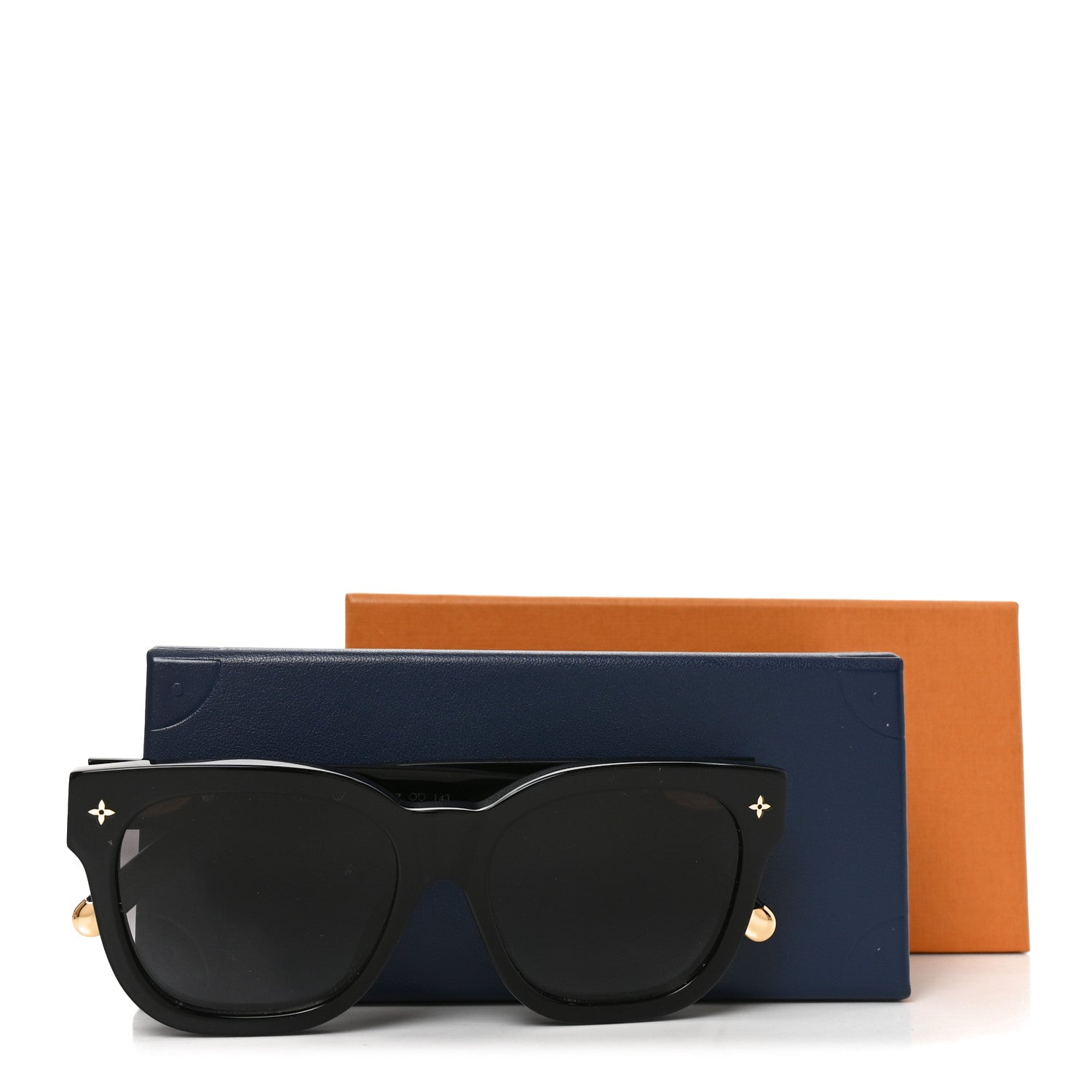 Louis Vuitton Acetate My Monogram Square Sunglasses Z1523E Black 7 of 7