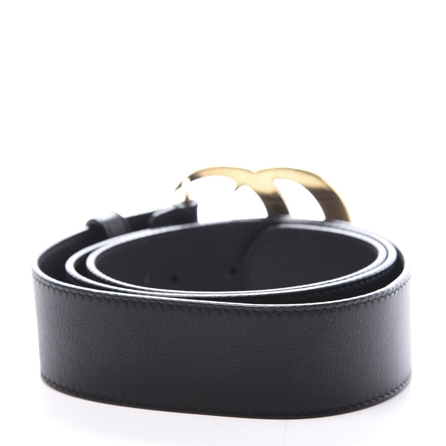 Gucci Calfskin Double G 40mm Belt 85 34 Black 2 of 7