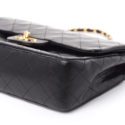 Chanel Lambskin Quilted Small Double Flap Black 10 of 21