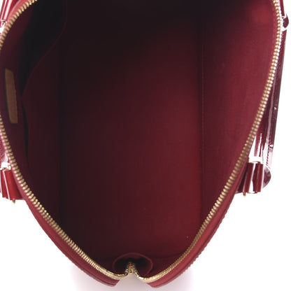 Louis Vuitton Vernis Alma MM Pomme D'Amour 5 of 11