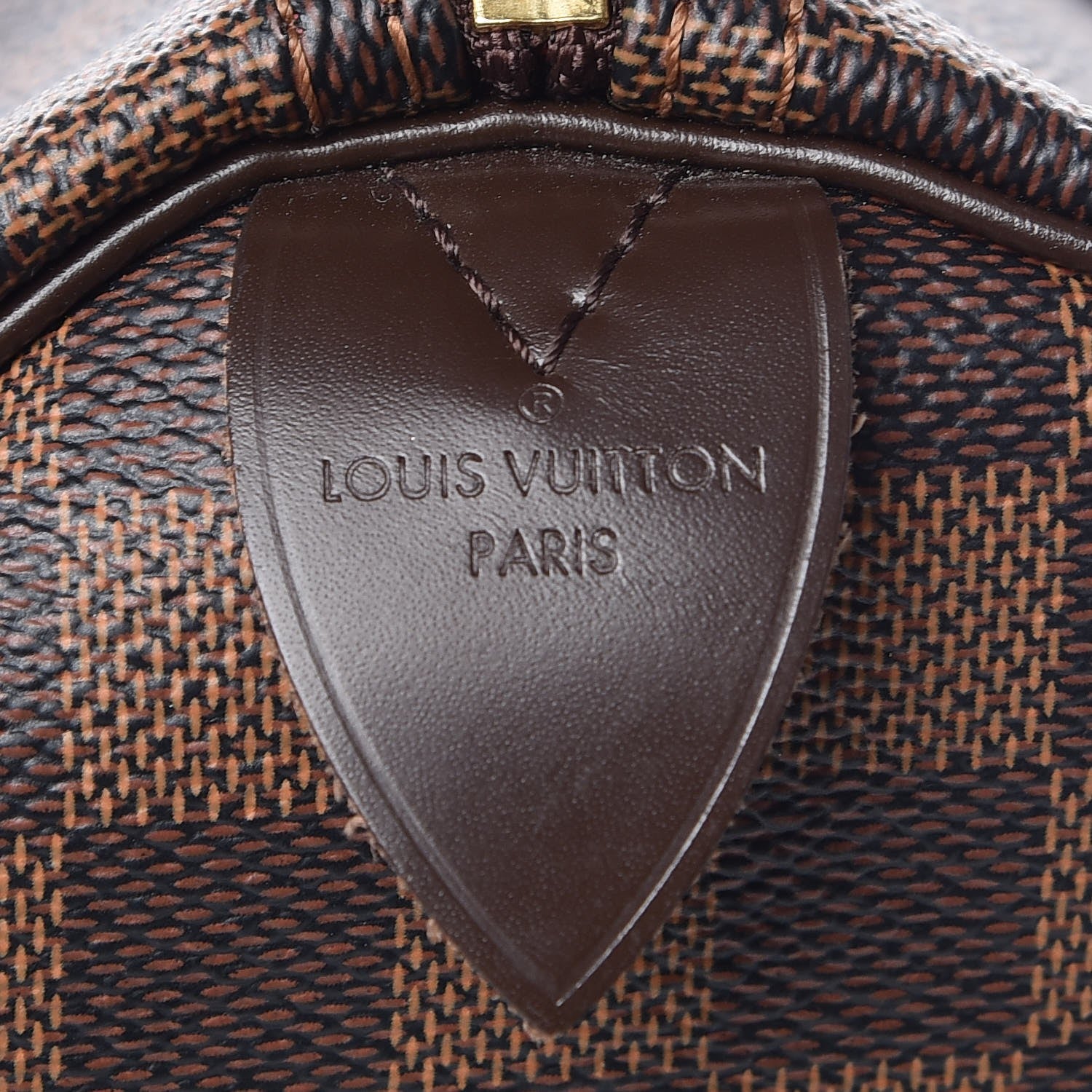 Louis Vuitton Damier Ebene Speedy 35 7 of 8