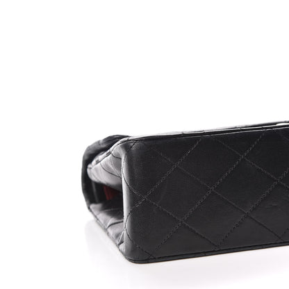 Chanel Lambskin Quilted Medium Double Flap Black 5 of 14