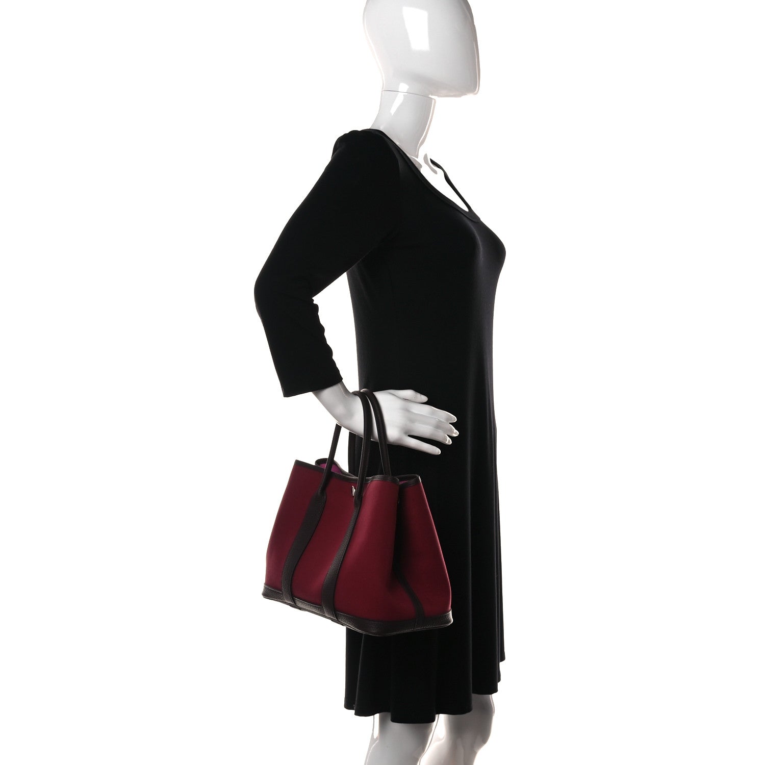 Hermes Toile Officier Negonda Garden Party 30 TPM Rubis Bubblegum 2 of 9
