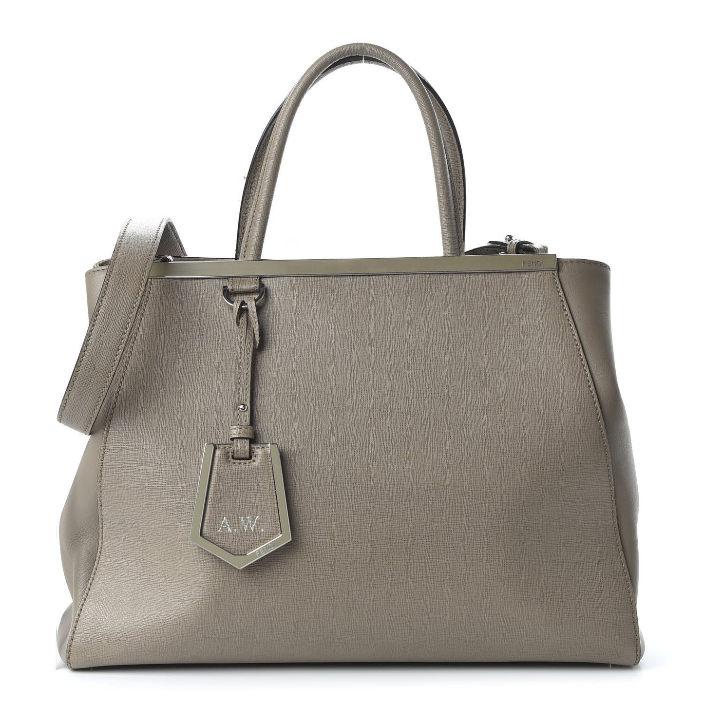 Vitello Elite Regular 2Jours Tote Tortora