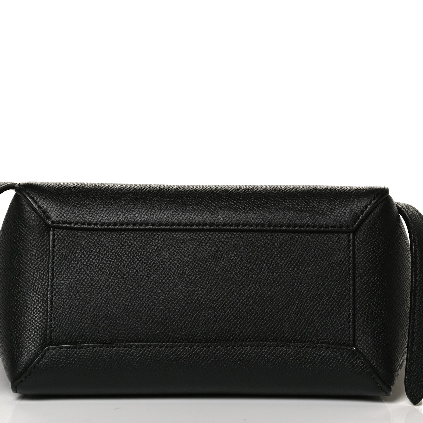 Grained Calfskin Nano Belt Bag Black
