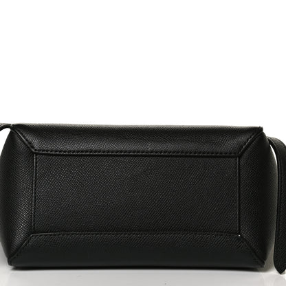 Celine Grained Calfskin Nano Belt Bag Black 10 of 12