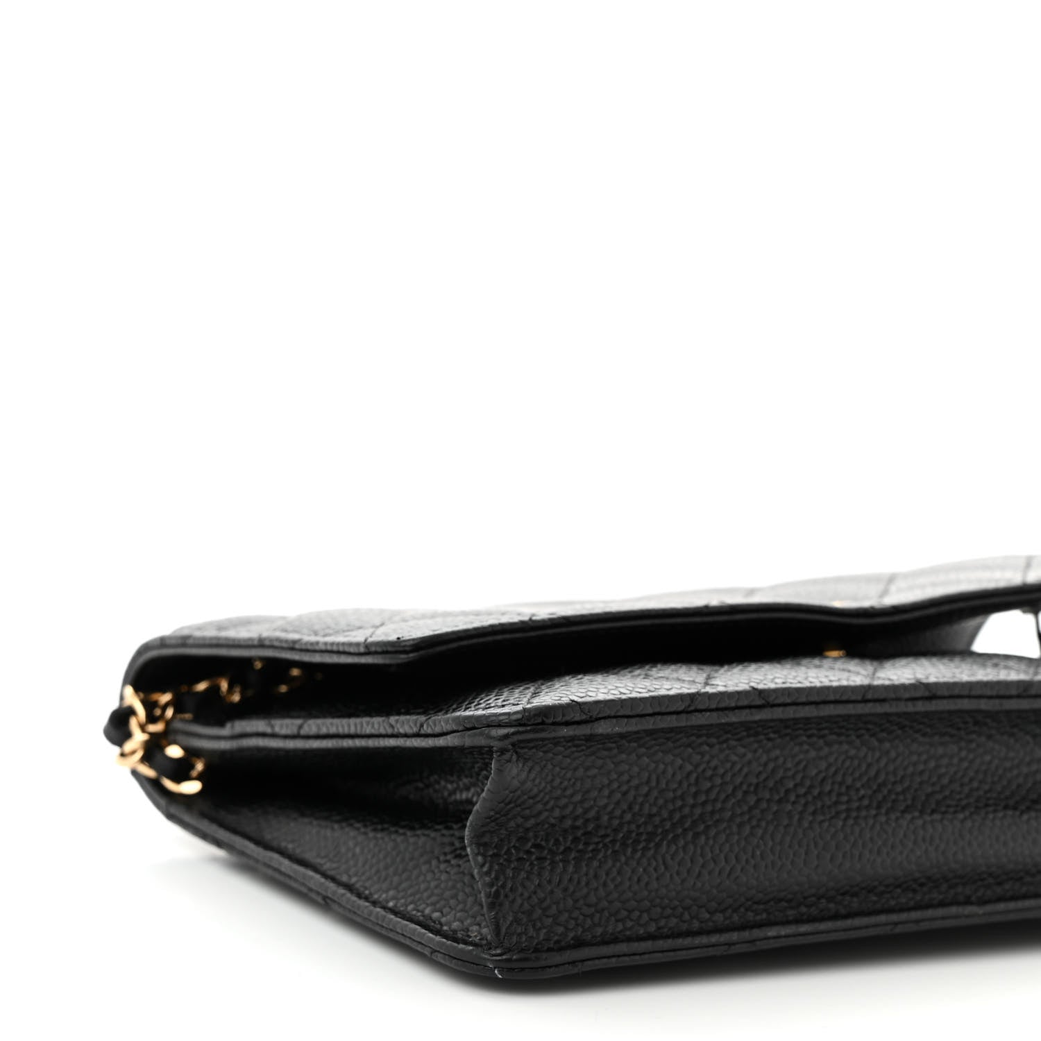 Chanel Caviar Quilted Wallet on Chain WOC Black 10 of 11