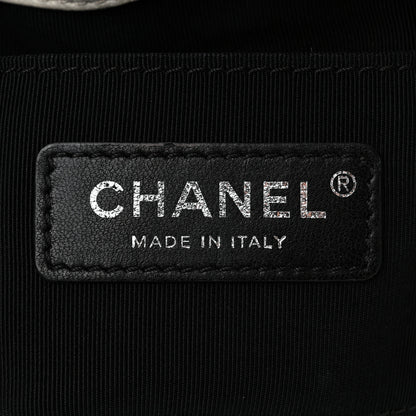 Chanel Lambskin Quilted Cuba Drawstring Tote Red White Blue 6 of 11