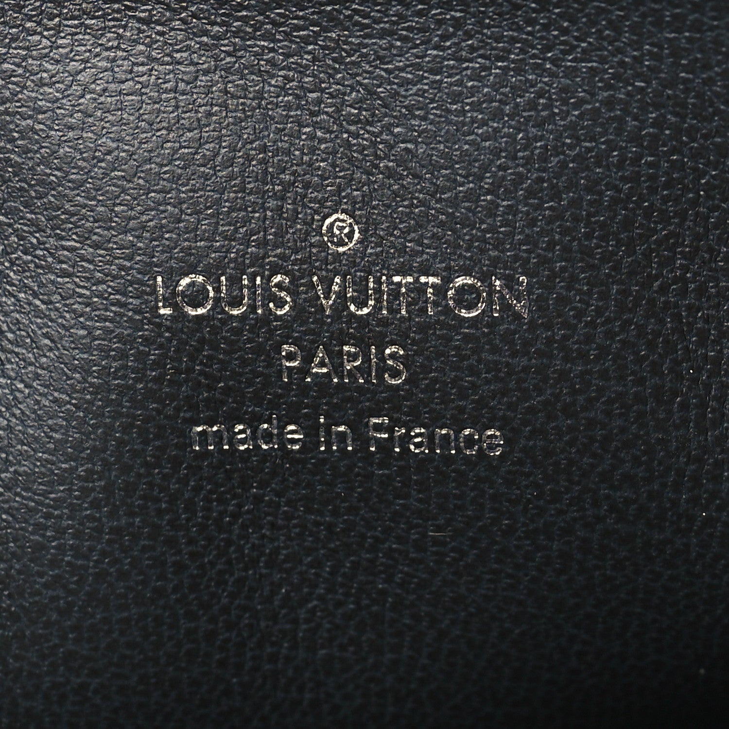 Louis Vuitton Lambskin Embossed Monogram Coussin PM Anthracite 8 of 8