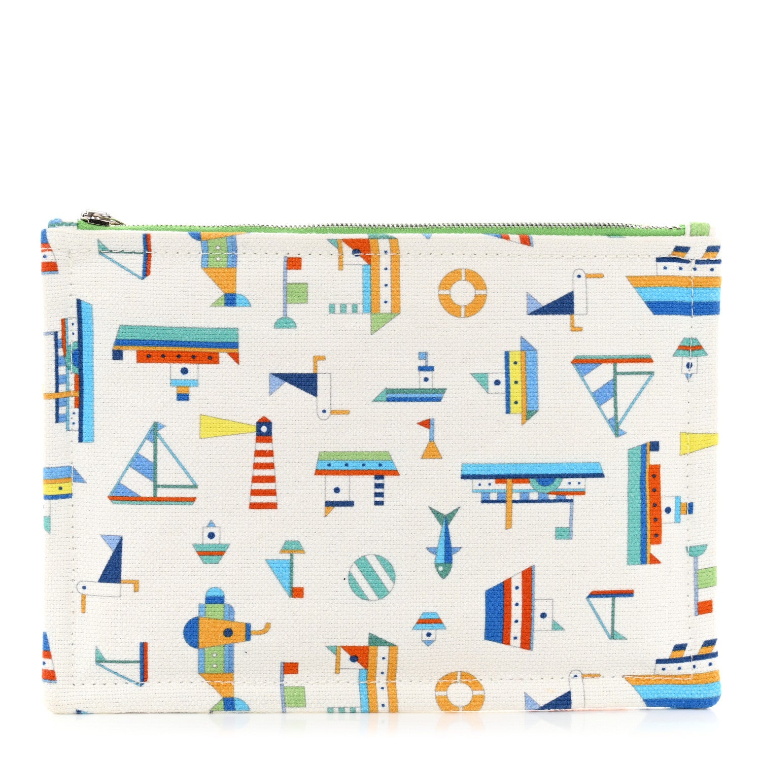 Hermes Canvas Petit Chalutier Case 1 of 9
