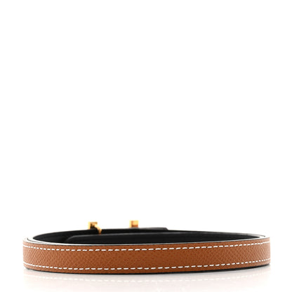 Hermes Swift Epsom 13mm Focus Belt 70 Black Gold 2 of 9