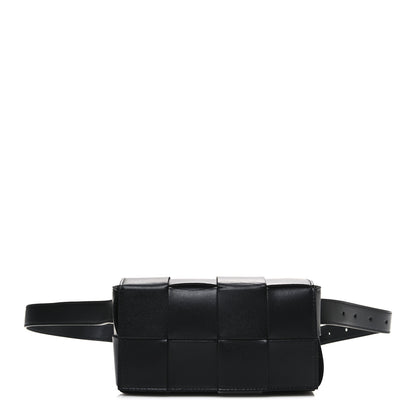 Bottega Veneta Nappa Maxi Intreccio The Belt Cassette Bag Black 1 of 9