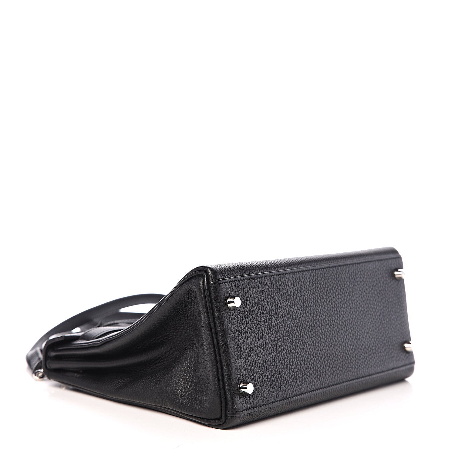 Hermes Taurillon Clemence Kelly Retourne 28 Black 3 of 38