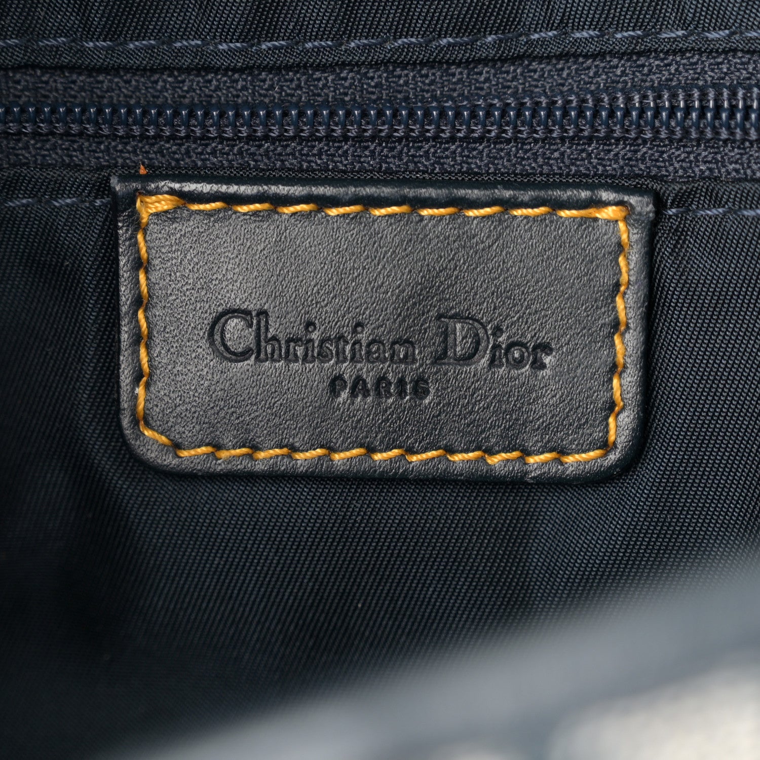 Christian Dior Monogram Saddle Bag Blue 6 of 13