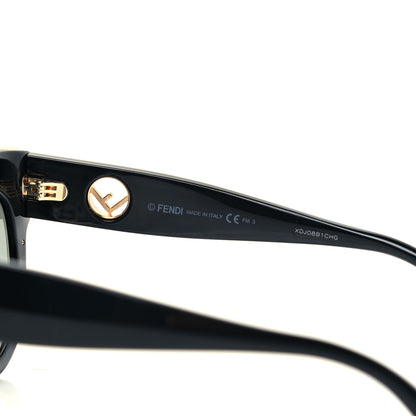 Fendi Acetate F is Fendi Cat Eye Sunglasses FF 0360/G/S Black 6 of 6