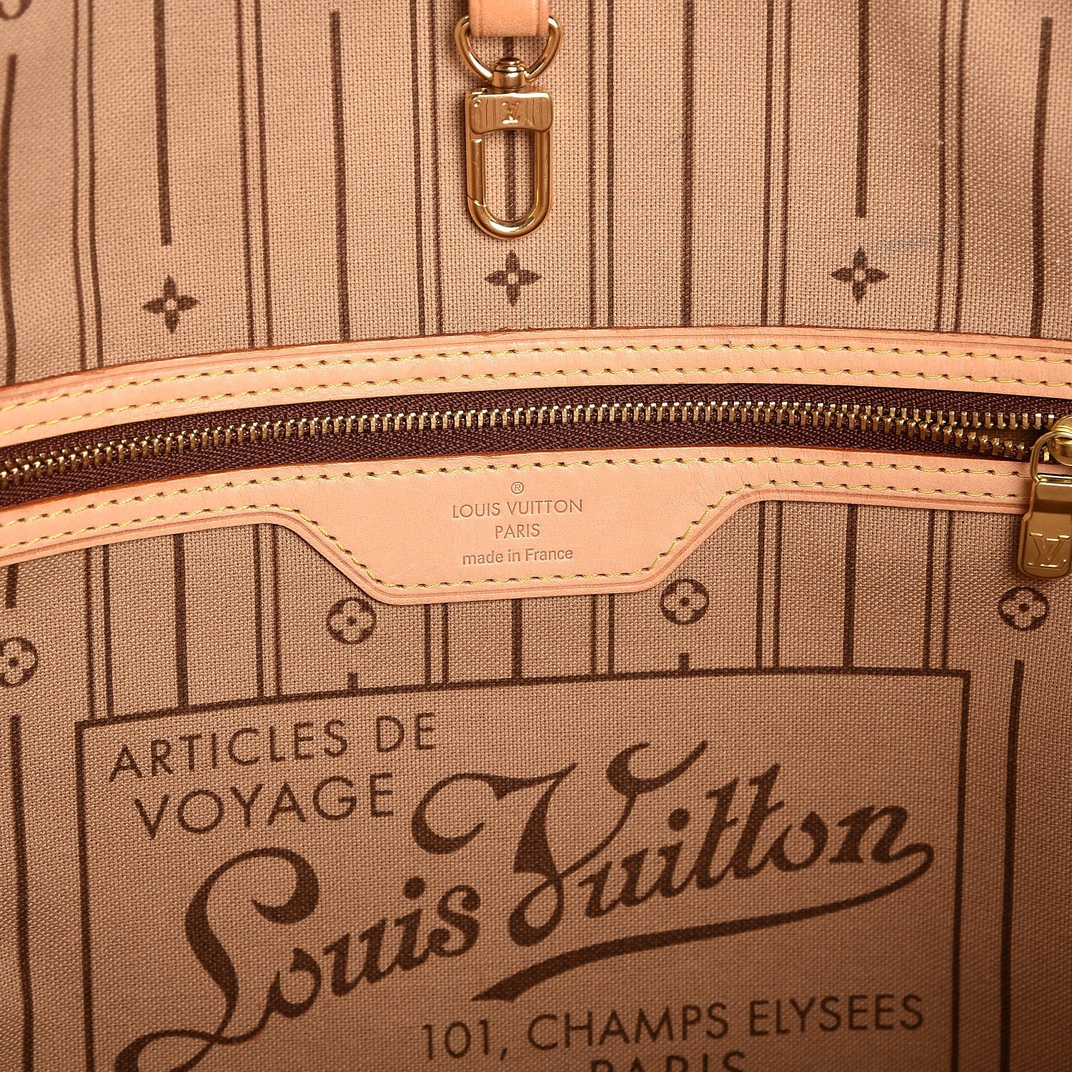 Louis Vuitton Monogram Neverfull MM 6 of 7