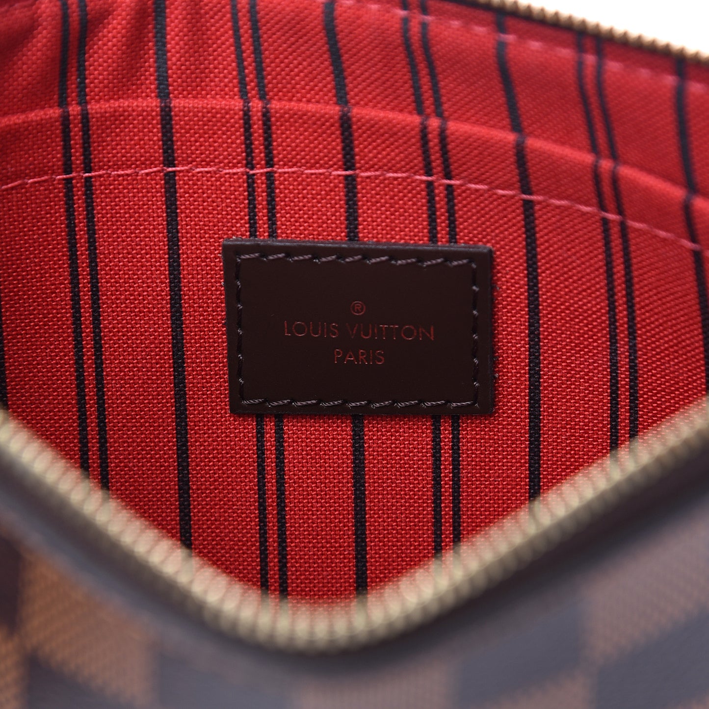 Damier Ebene Neverfull MM GM Pochette