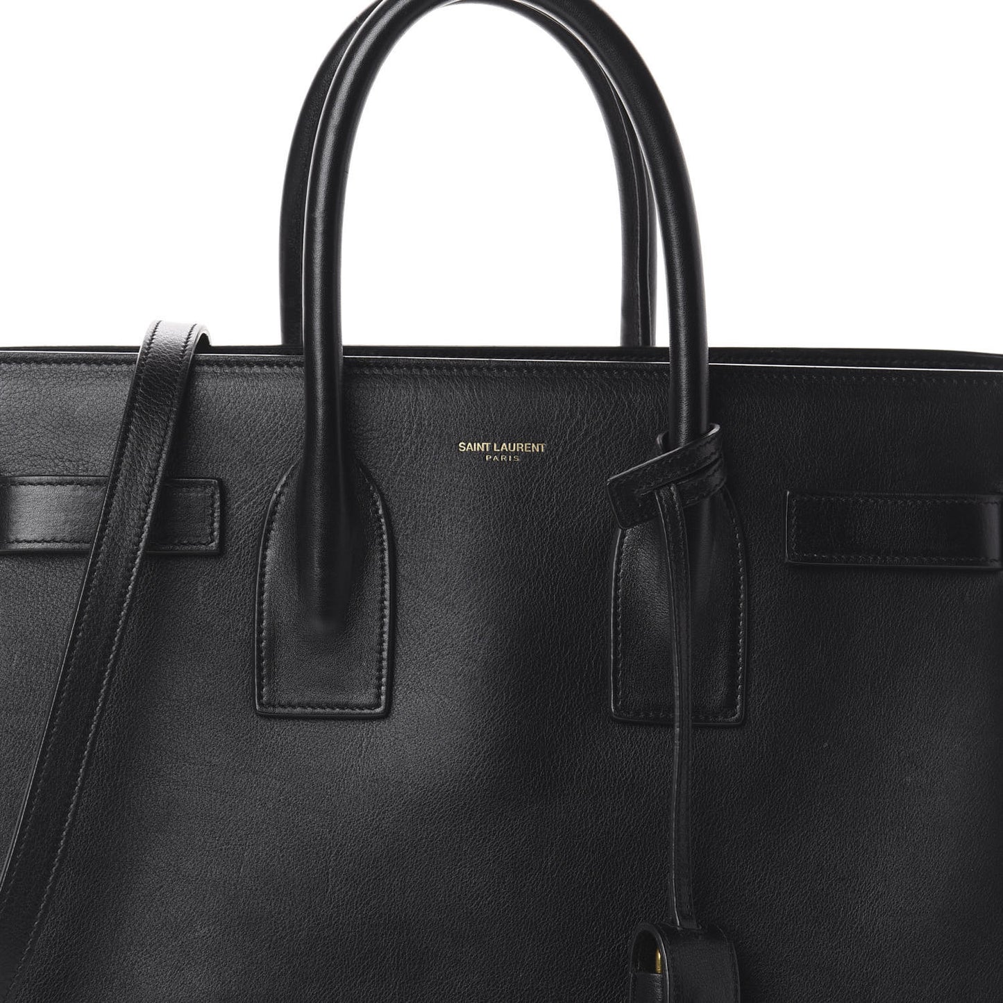 Calfskin Small Sac De Jour Black