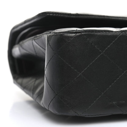 Chanel Lambskin Quilted Medium Double Flap Black 9 of 11