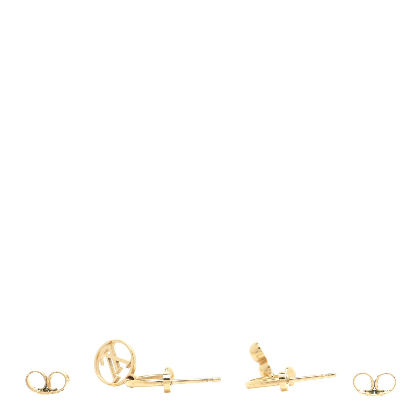 Brass Blooming Earrings Gold