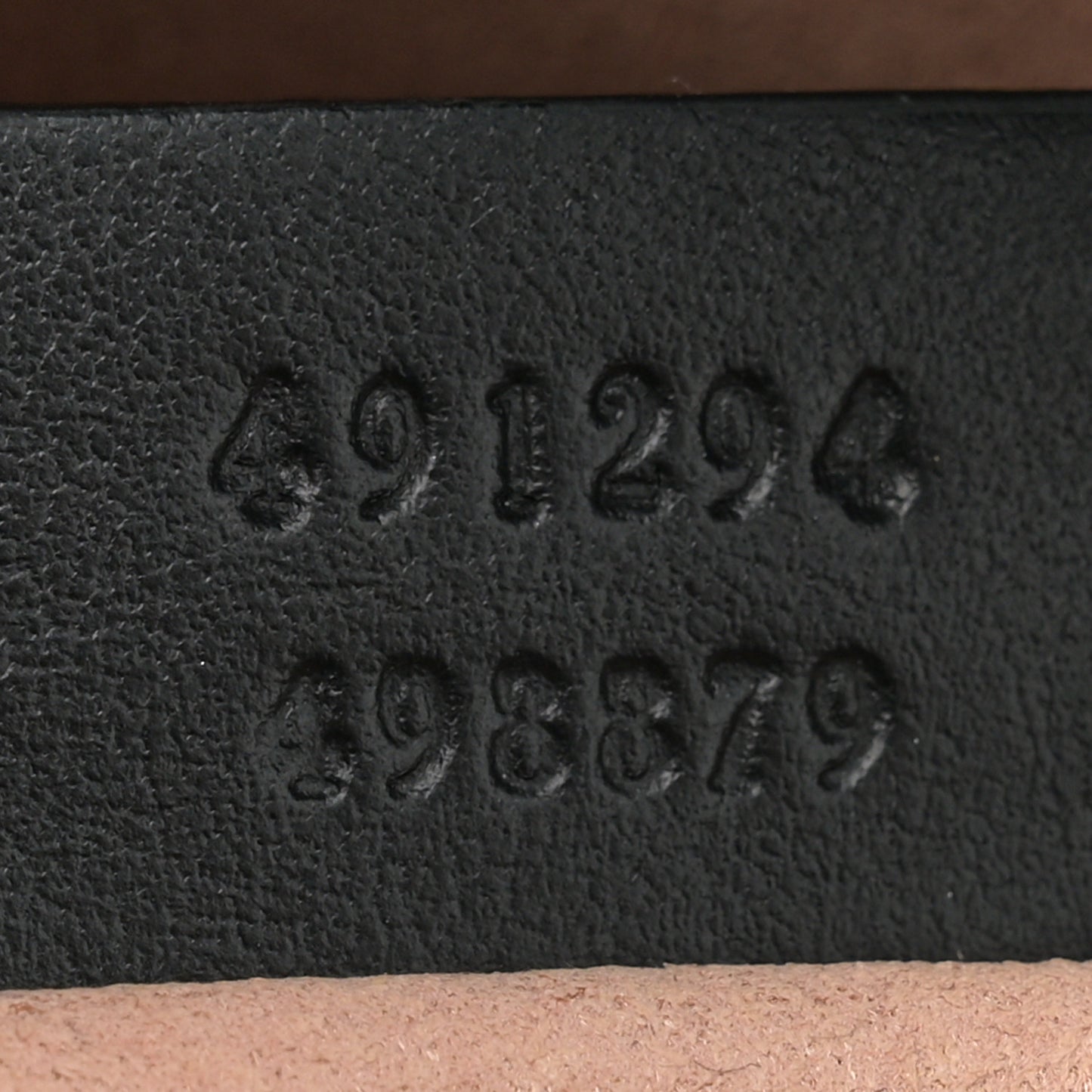 Calfskin Matelasse Animal Studs GG Marmont Belt Bag 85 34 Black