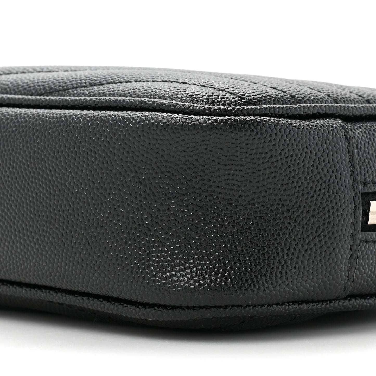 Grain De Poudre Matelasse Monogram Mini Lou Camera Bag Black