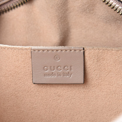 Gucci Calfskin Matelasse Small GG Marmont Chain Shoulder Bag Porcelain Rose 6 of 14