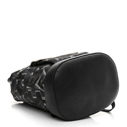 Salvatore Ferragamo Canvas Fusion Backpack Black Multicolor 3 of 11