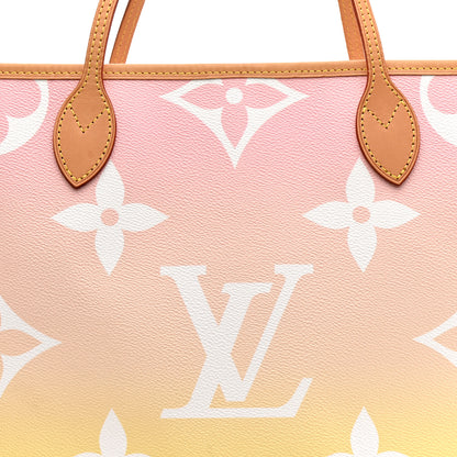 Louis Vuitton Monogram Giant By The Pool Neverfull MM Light Pink 7 of 10