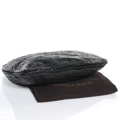 Bottega Veneta Nappa Intrecciato Embossed Medium Veneta Hobo Black 4 of 7