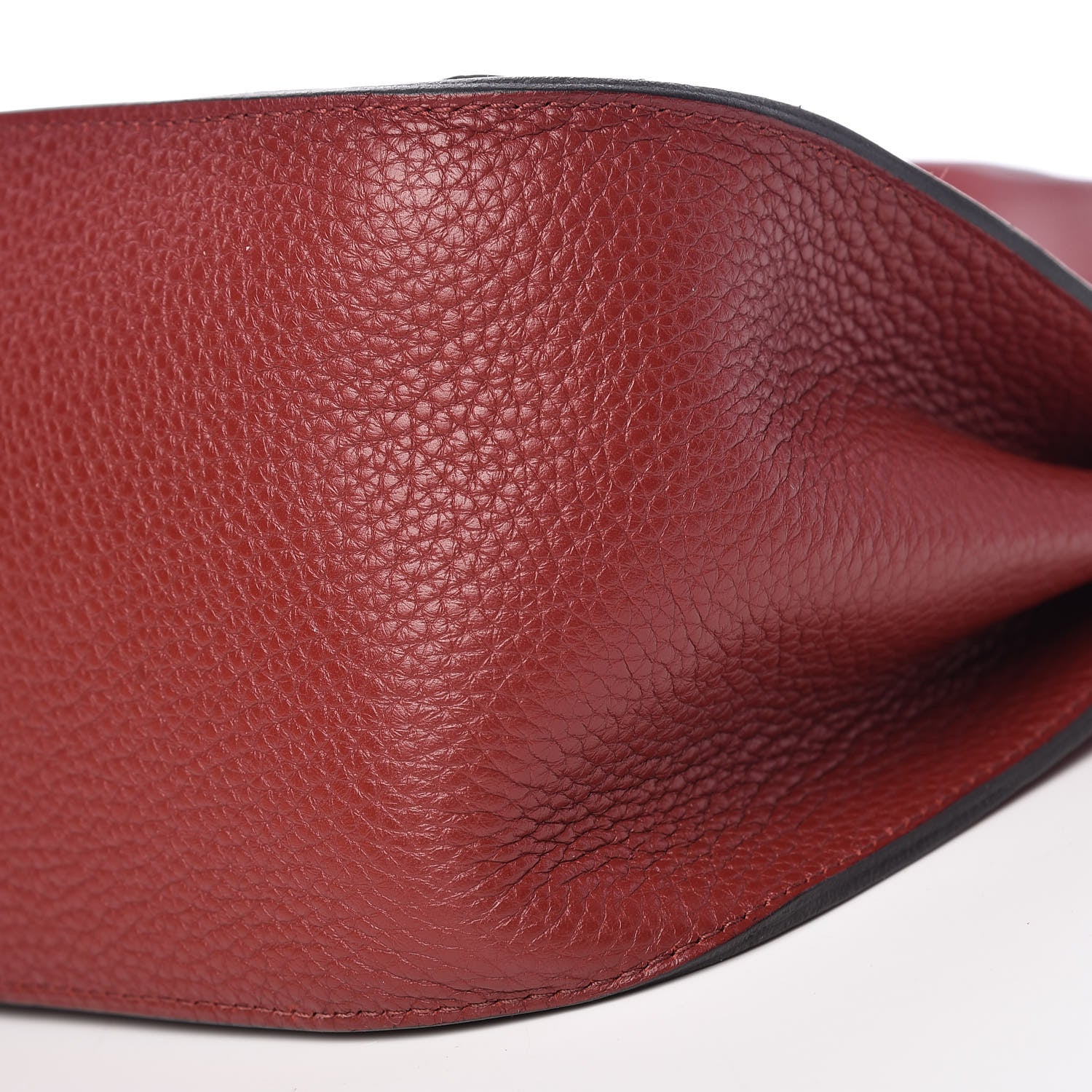 Hermes Taurillon Clemence Jypsiere 28 Rouge H 9 of 10