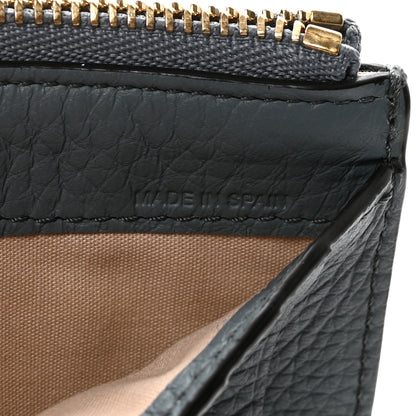 Chloe Grained Calfskin Alphabet Zip Card Holder Cloudy Blue 7 of 8