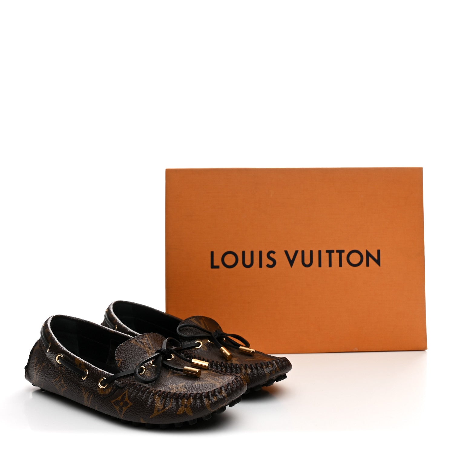 Louis Vuitton Patent Monogram Gloria Loafers 35 11 of 11