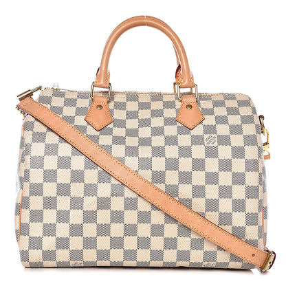 Louis Vuitton Damier Azur Speedy Bandouliere 30 1 of 11