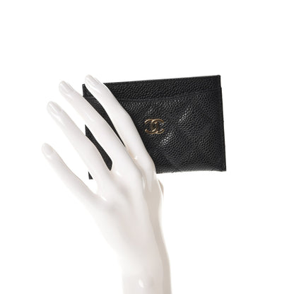 Chanel Caviar Quilted Card Holder Black 2 of 9