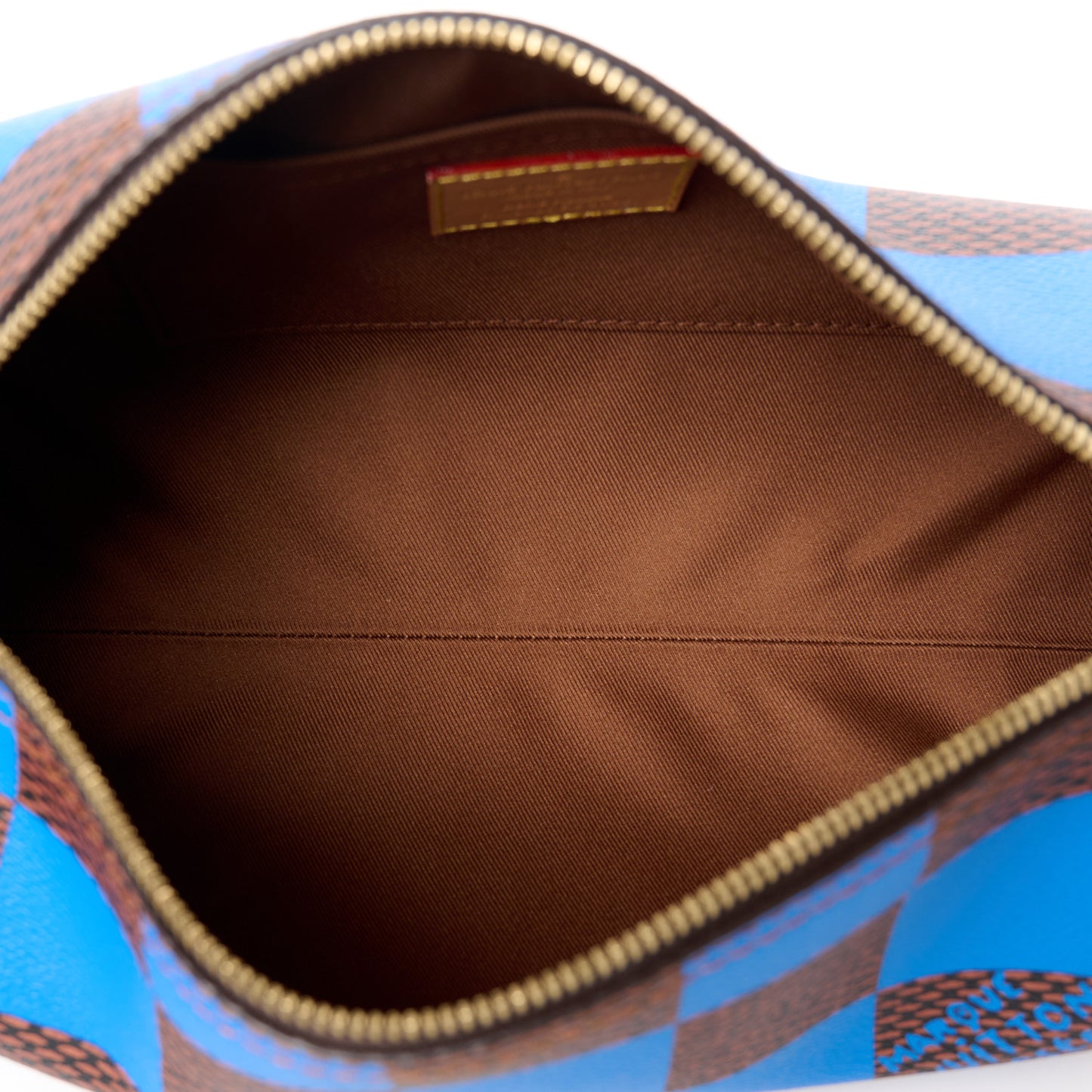 Damier Pop Soft Polochon PM Blue